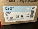 (case Of 250) Dura 429-007 0.75" Pvc SCH40 Coupling 429007 *free Shipping*. Fixed Price $49.00.