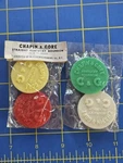 Nos Mitey Tite Bottle Cap Chapin & Gore Straight Kentucky Bourbon Lot Of 4 Vtg. Fixed Price $14.99.