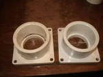 Lot Of Magic Plastics 1-1/2" Socket Flange Slip Gate Valve. Fixed Price $29.99.