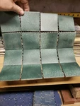 (OB1) 1PC, Natural Green, Swimming Pool Ceramic Tile 12" X Deck, Fujiwa. Fixed Price $24.99.