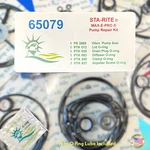 O-ring Seal Gasket Rebuild Repair Kit For Sta-rite Max-e-pro 65079 By Liberty. Fixed Price $32.91.