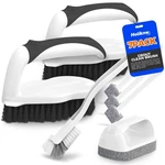 Holikme Deep Cleaning Brush Set, Scrub Pads With Scraper Tip For Pool Walls, .... Fixed Price $19.72.