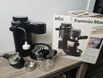 Braun Espresso Master Maker E250T + Turbo Cappuccino, Clean, Mint Condition!. Fixed Price $52.97.