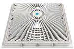 Aquastar 12MF103 12" X Moflow Suction Cover With Frame- Light Gray. Fixed Price $96.04.