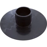 Wall Fitting, 6" Dia, 2-3/8"HS, 2"S Insider, Black. Fixed Price $33.93.