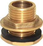 Joywayus 3/4" Male Thread Brass Water Tank Connector Bulkhead Fitting With. Fixed Price $12.40.