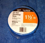 Watts, Lay-flat Discharge Hose, 1-1/2-INCH By 25-FOOT. Fixed Price $15.00.