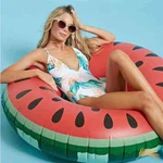 Bigmouth Giant Watermelon Pool Ring Float 4 Feet Wide Adult Size Summer Fun New. Fixed Price $27.99.