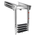 4 Step Boat Ladder Stainless Steel Slide Under Platform Mount Boarding. Fixed Price $79.99.
