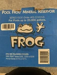 New Oem King Tech Pool Frog 5100/5200/6100 Series Replacement Mineral Reservoir. Fixed Price $99.99.