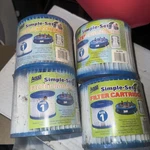 Aqua Leisure Swimming Pool Simple Set Pump Filter Cartridge SA-3781 4 Pack New. Fixed Price $14.99.