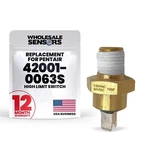 Pentair 42001-0063S Replacement High Limit Switch 12 Month Warranty. Fixed Price $16.99.