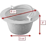 Above-ground Pool Thru-wall Skimmer Basket For Pentair Hydroskim 513330. Fixed Price $10.95.