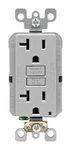 Leviton GFNT2-KGY 20A Thermoplastic 2-POLE 3-WIRE Gray Self-test Gfci Outlet. Fixed Price $21.30.