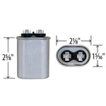 Ao Smith 628316-312 Usa Replacement Run Capacitor 7.5 Mfd 370 & 440. Fixed Price $14.35.