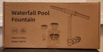 Waterfall Pool Fountain Above Ground Intex Bestway Nozzel Kit Model PG044. Fixed Price $30.21.