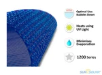 SUN2SOLAR 1200 Series Round Swimming Pool Cover Blanket - Choose Size. Fixed Price $319.99.