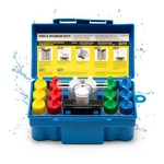 Taylor K1005 Dpd, 9IN1 Pool Test Kit For Free & Total Chlorine, Bromine, Ph, .... Fixed Price $112.18.