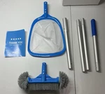 Tidymister Pool Cleaning Kit Full Set - 7 Pieces Nylon Net Brush Broom. Fixed Price $29.99.