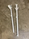 Used Intex Volleyball Poles For Pools Each Measures 48 Inches -sold Is. Fixed Price $29.99.