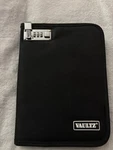 Vaultz Combination Lock Security Pouch For Notebook Tablet With Tether Cable. Fixed Price $19.99.