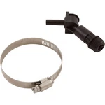 Injection Fitting, Threadless, Blue-white, 3/8"OD Tubing Conn. Fixed Price $77.10.