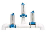 Rola-chem 570361 2.5" Pvc Pipe Top Mount 60-240 Gpm Flowmeter. Fixed Price $67.29.