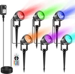4-8 Packs Waterproof Led Pond Light Underwater & Ground Colorful Landscape. Fixed Price $39.99.