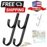 Swimming Pool Aluminum Pole Hanger Set, Blue, 1-PACK 2 Hooks, For Telescoping.... Fixed Price $20.69.