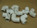 Lot Of Lasco 1/2" Sched Pvc 90 Elbows 406-005. Fixed Price $24.99.