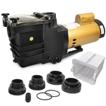 Xtremepowerus 1.5HP Dual Speed Motor Super Flow Swimming Pool Pump Inground. Fixed Price $369.95.