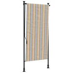 Outdoor Roller Blind Privacy Screen Vertical Patio Sunshade Fabric&steel Vidaxl. Fixed Price $62.99.