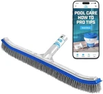 440 Heavy Duty Pool Brush 18-INCH Extra-wide Metal Head With Stainless. Fixed Price $37.95.