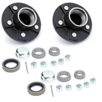 Set Of Hub KITS,5 Bolt On 4-1/2" Circle,trailer For .... Fixed Price $82.80.