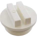 Plug, Praher Abs Side Mount Valves, 1-1/2"MPT, White. Fixed Price $18.70.