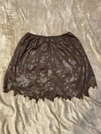Rubies Tattered Distressed Brown Halloween Costume Skirt One Size Adult Women. Fixed Price $10.00.
