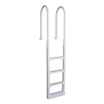 Main Access 200300 Proseries Above Ground Pool Step Ladder, White. Fixed Price $220.04.