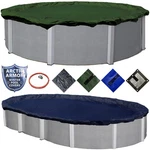 Arctic Armor Above Ground Swimming Pool Tarp Winter Cover Oval. Fixed Price $138.90.