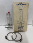 Blue-white F-300 Flow Meter CF-30150PR. Fixed Price $39.95.