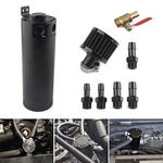 750ML Baffled Oil Catch Can Reservoir Tank Universal Breather Filter With.... Fixed Price $31.01.