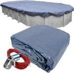 Robelle 18 X 24 Ft Blue Winter Oval Cover For Above Ground Pools 3' Overlap. Fixed Price $74.00.