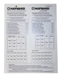 Hayward IS16LABEL Products For Use Pools, Spa And Hot Tubs. Fixed Price $18.25.
