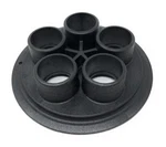 Caretaker 5-PORT Bottom Plate 1.5" Plumbing Housing (black) 1-9-215-04. Fixed Price $92.95.