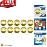 10-PACK Poolzilla Brass Beauty Collar Rings Universal Fit For Safety Covers. Fixed Price $25.99.