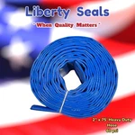 Liberty Discharge Hose Lay Flat 2" X 75' Pvc Backwash Drain Heavy Duty. Fixed Price $108.08.