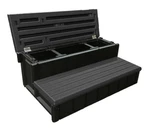 Confer LASS36-SC-BL 36" Spa Step With Storage Black. Fixed Price $169.10.