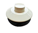 Presairtrol Herga Button # 6442 Raised White 2-1/2" Ht X Flg Dia New. Fixed Price $20.00.