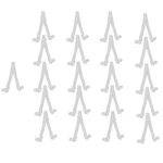 (21-PACK) Ar-pro Replacement Pool V-clips Brush Plastic 21-PACK, White. Fixed Price $13.35.