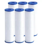 6 Pack Ice Bath Hot Tub Water Filter 10"X2.5" 20-MICRON Pleated Sediment Cleaner. Fixed Price $38.72.