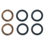 Swimline Return Gasket Set For Hayward, Olympic, Aqua Leader 3 Pack, Black/tan. Fixed Price $18.17.